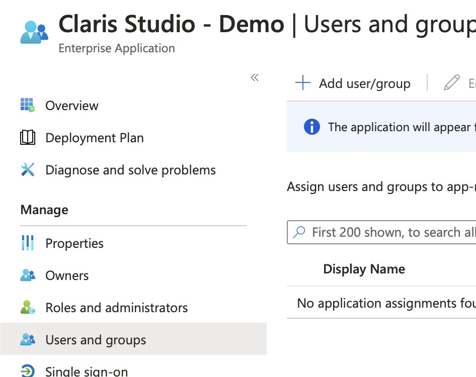 Microsoft Azure, Benutzer und Gruppen