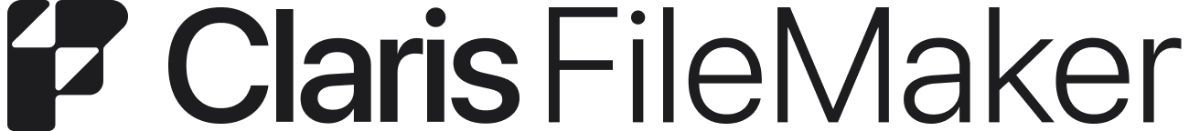 Pestaña del logotipo de Claris FileMaker
