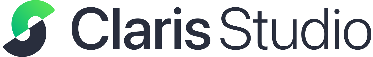 Onglet logo Claris Studio